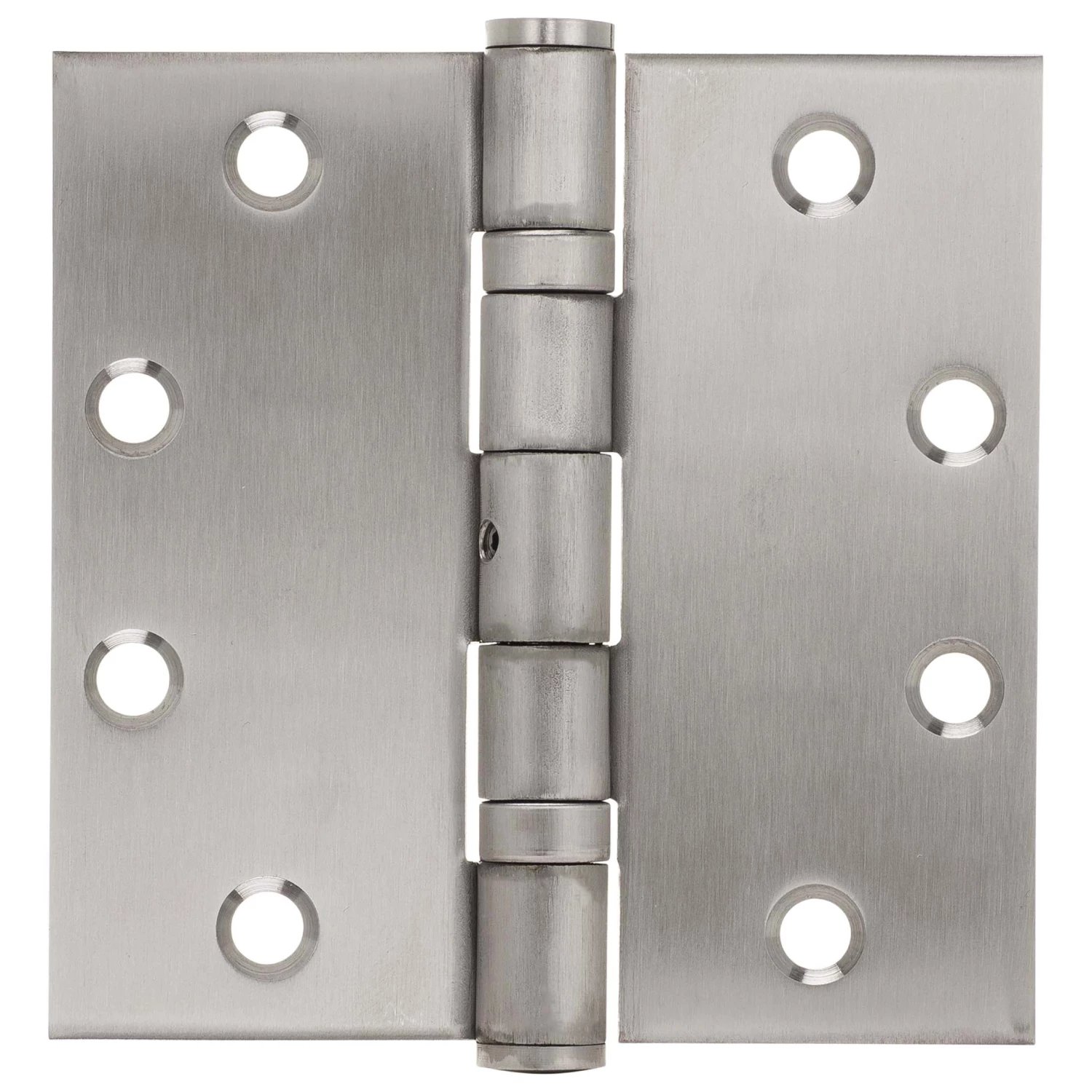 Harney Hardware Commercial Door Hinges, Ball Bearing, NRP, 4 1/2 In. X 4 1/2 In., 3 Pack 2 Harney Hardware Commercial Door Hinges, Ball Bearing, NRP, 4 1/2 In. X 4 1/2 In., 3 Pack