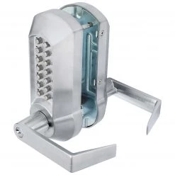 Harney Hardware Mechanical Keyless Double Sided Door Lever Set