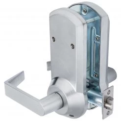 Harney Hardware Mechanical Keyless Single Sided Door Lever Set Commercial Door Hardware