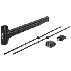 Harney Hardware Vertical Rod Exit Device, UL Fire Rated, ANSI 1, 32 In. X 84 In.