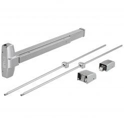 Harney Hardware Vertical Rod Exit Device, UL Fire Rated, ANSI 1, 32 In. X 84 In.