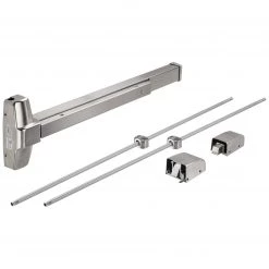 Harney Hardware Vertical Rod Exit Device, UL Fire Rated, ANSI 1, 32 In. X 84 In. Commercial Door Hardware