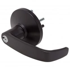 Harney Hardware Panic Exit Device Storeroom / Keyed Function Lever Trim