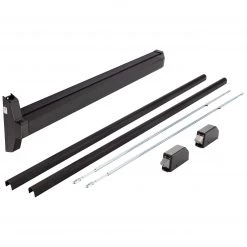 Harney Hardware Narrow Stile Vertical Rod Exit Device, UL Panic Rated, 34 1/2 In. X 84 In.