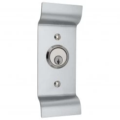 Harney Hardware Commercial Door Hardware Panic Exit Device Trim Pull With SC1 Lock Cylinder