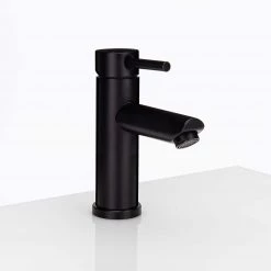 Harney Hardware Single Hole Contemporary / Modern Bathroom Sink Faucet, 7 In. High