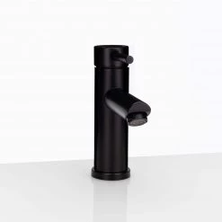 Harney Hardware Single Hole Contemporary / Modern Bathroom Sink Faucet, 7 In. High