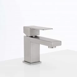 Harney Hardware Single Hole Contemporary / Modern Bathroom Sink Faucet, 5 In. High