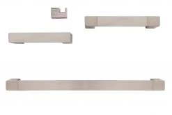 Harney Hardware Westshore Satin Nickel Bathroom Hardware Set Bathroom Hardware Sets